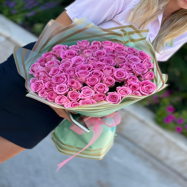  Belek Çiçekçiler - 101 Adet Pembe Gül