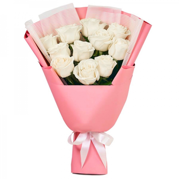  Belek Çiçek Gönder - 11 Beyaz gül