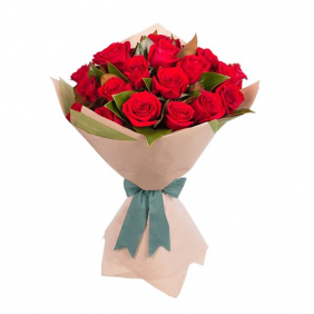  Belek Flower Delivery Bouquet of 21 Red Roses
