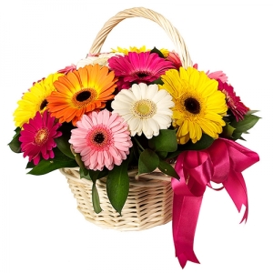  Belek Çiçek - Papatya Ve Gül Buketi